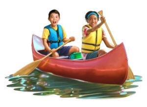 Camp Discovery Canoe