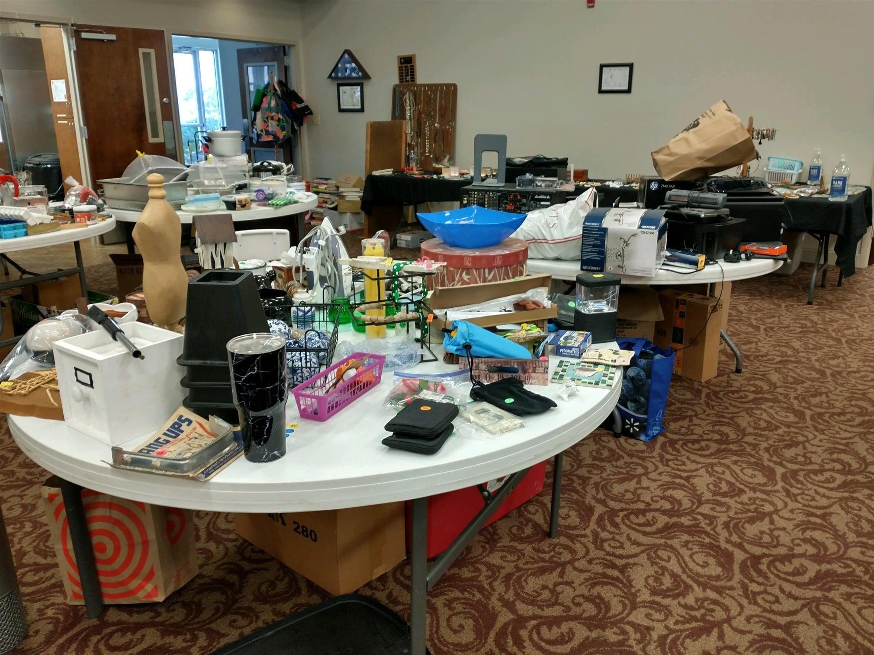 LARGE CHURCH YARD SALE — Grace Lutheran Church Summerville, SC